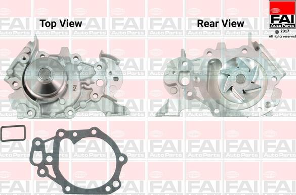 FAI AutoParts WP6326 - Ūdenssūknis autospares.lv