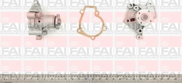 FAI AutoParts WP6216 - Ūdenssūknis autospares.lv