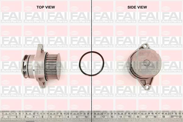 FAI AutoParts WP6213 - Ūdenssūknis www.autospares.lv