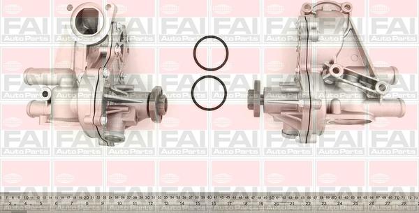 FAI AutoParts WP3193BH - Водяной насос www.autospares.lv