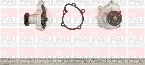 FAI AutoParts WP3168 - Водяной насос www.autospares.lv