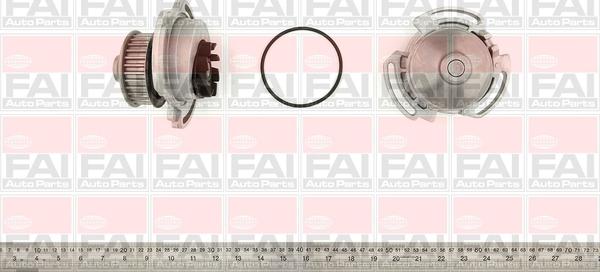 FAI AutoParts WP2922 - Ūdenssūknis www.autospares.lv