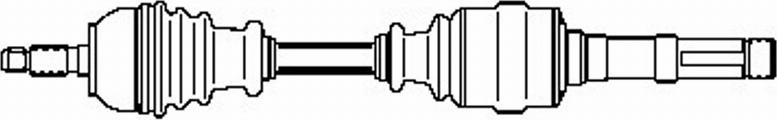 Farcom 121858 - Drive Shaft www.autospares.lv