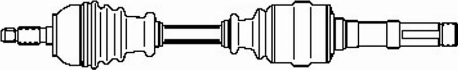 Farcom 121864 - Piedziņas vārpsta www.autospares.lv