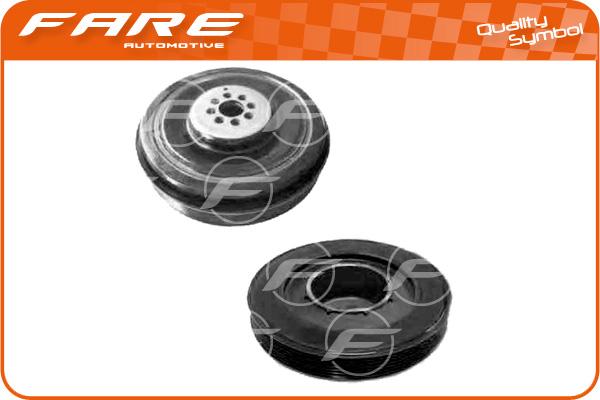 FARE SA 4941 - Belt Pulley, crankshaft www.autospares.lv