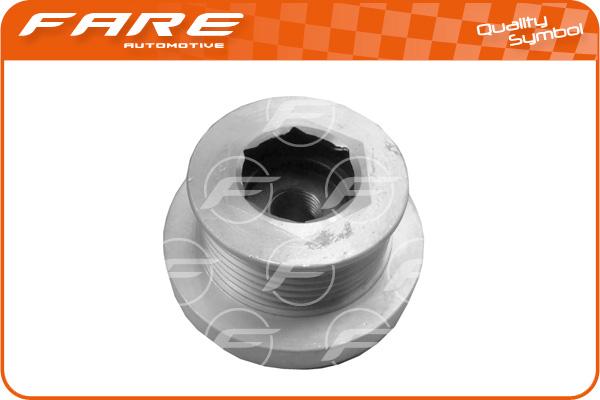 FARE SA 4955 - Pulley, alternator, freewheel clutch www.autospares.lv