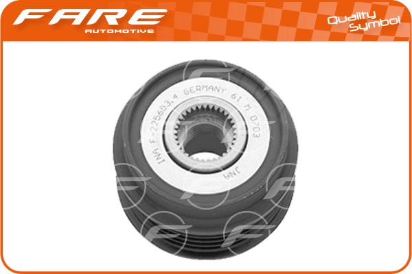 FARE SA 4454 - Piedziņas skriemelis, Ģenerators www.autospares.lv