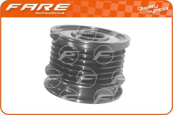 FARE SA 4456 - Pulley, alternator, freewheel clutch www.autospares.lv