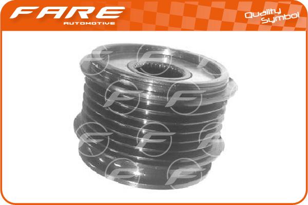 FARE SA 4457 - Pulley, alternator, freewheel clutch www.autospares.lv