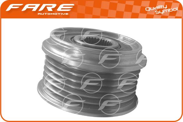 FARE SA 4460 - Pulley, alternator, freewheel clutch www.autospares.lv