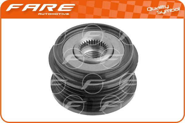 FARE SA 4332 - Pulley, alternator, freewheel clutch www.autospares.lv