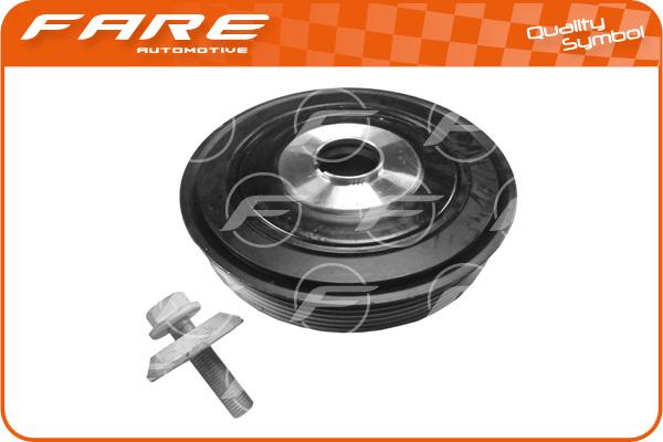 FARE SA 4278C - Шкив коленчатого вала www.autospares.lv