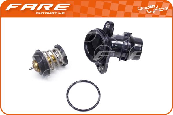 FARE SA 16740 - Coolant thermostat / housing www.autospares.lv