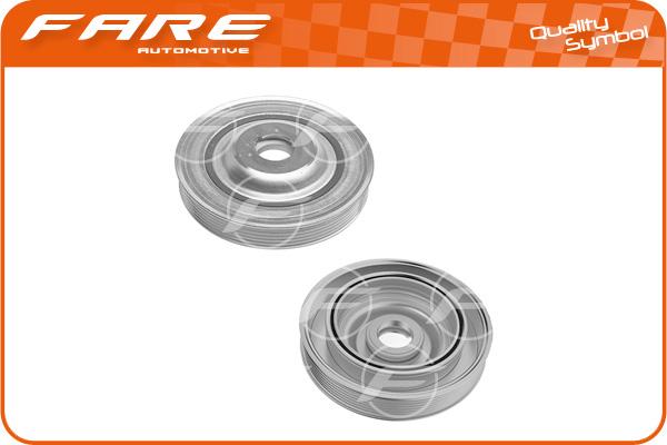 FARE SA 10773 - Шкив коленчатого вала www.autospares.lv