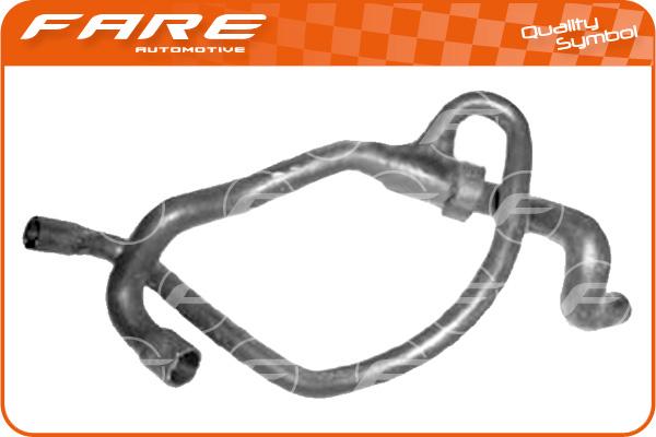 FARE SA 11339 - Шланг радиатора www.autospares.lv