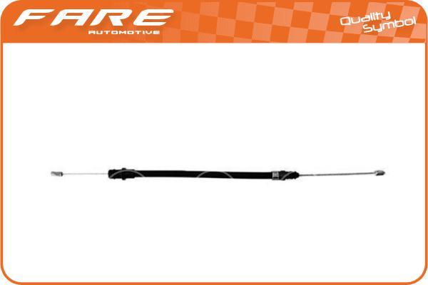 FARE SA 17498 - Trose, Stāvbremžu sistēma www.autospares.lv