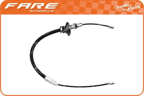 FARE SA 17460 - Cable, parking brake www.autospares.lv