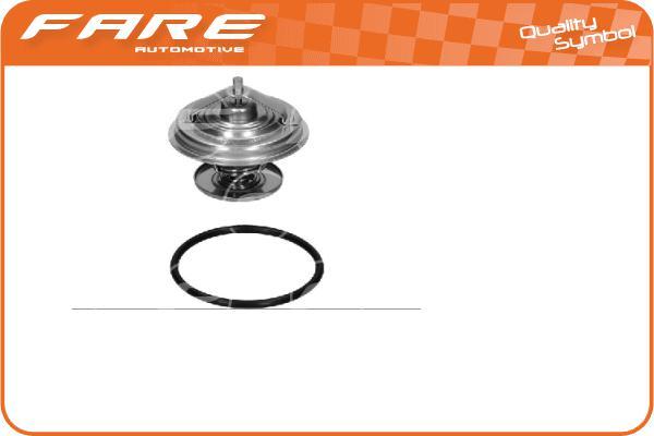 FARE SA 34753 - Термостат охлаждающей жидкости / корпус www.autospares.lv