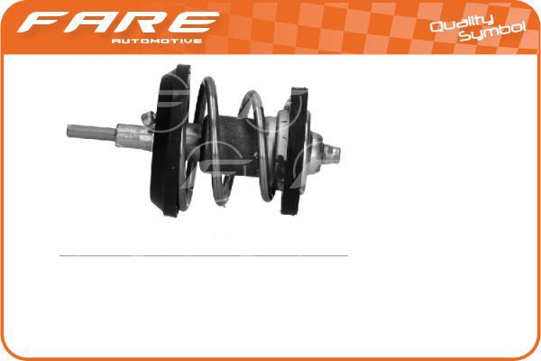 FARE SA 35741 - Termostats, Dzesēšanas šķidrums autospares.lv