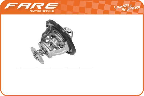 FARE SA 35747 - Coolant thermostat / housing www.autospares.lv