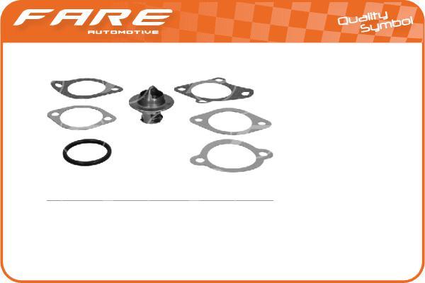 FARE SA 36590 - Термостат охлаждающей жидкости / корпус www.autospares.lv