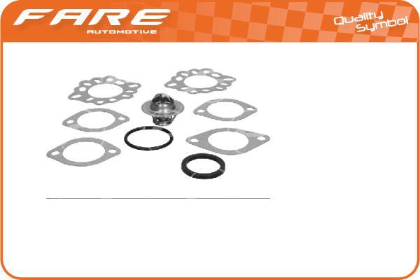 FARE SA 36589 - Термостат охлаждающей жидкости / корпус www.autospares.lv