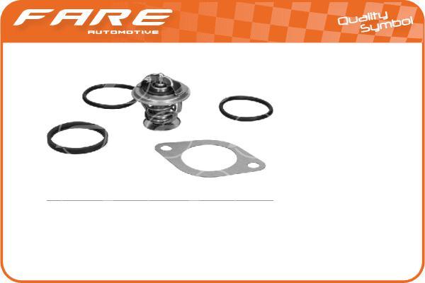 FARE SA 36587 - Термостат охлаждающей жидкости / корпус www.autospares.lv