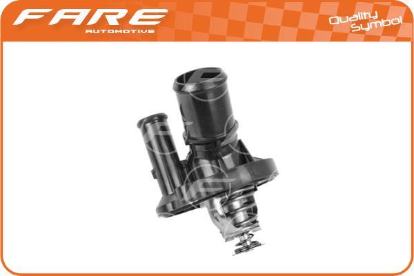 FARE SA 31836 - Coolant thermostat / housing www.autospares.lv