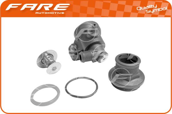 FARE SA 3814 - Термостат охлаждающей жидкости / корпус www.autospares.lv