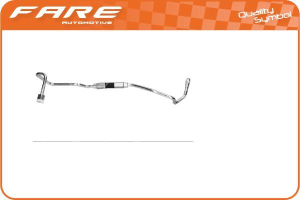 FARE SA 33089 - Eļļas cauruļvads, Kompresors autospares.lv