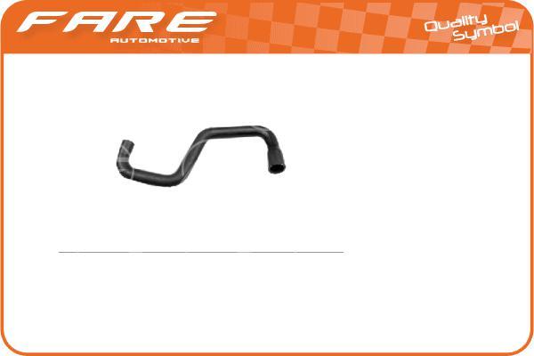 FARE SA 32285 - Šļūtene, Apsildes sistēmas siltummainis www.autospares.lv