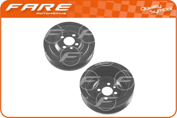 FARE SA 2962 - Шкив коленчатого вала www.autospares.lv