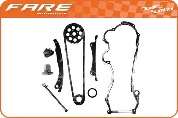 FARE SA 29025 - Комплект цепи привода распредвала www.autospares.lv