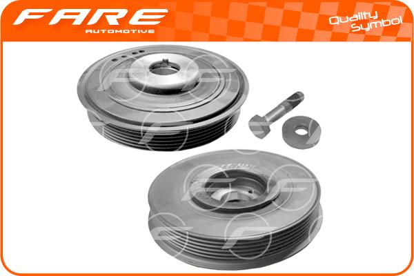 FARE SA 2929C - Шкив коленчатого вала www.autospares.lv