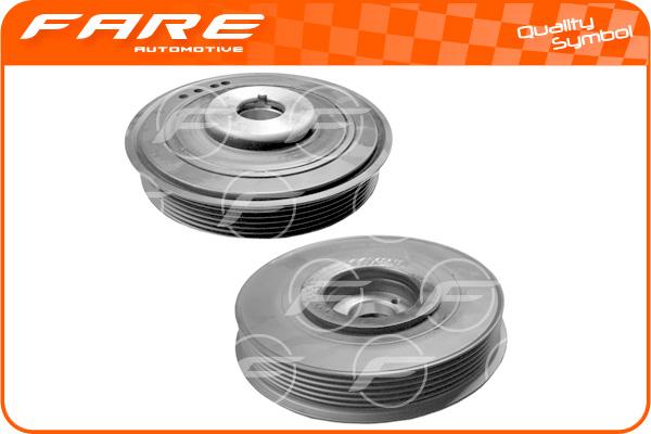 FARE SA 2929 - Шкив коленчатого вала www.autospares.lv