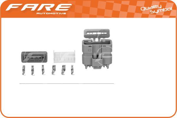 FARE SA 26608 - Vadu remkomplekts, EGR vārsts www.autospares.lv