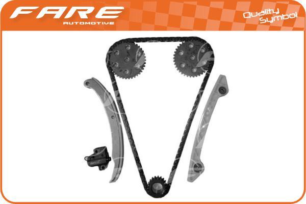 FARE SA 28984 - Sadales vārpstas piedziņas ķēdes komplekts www.autospares.lv