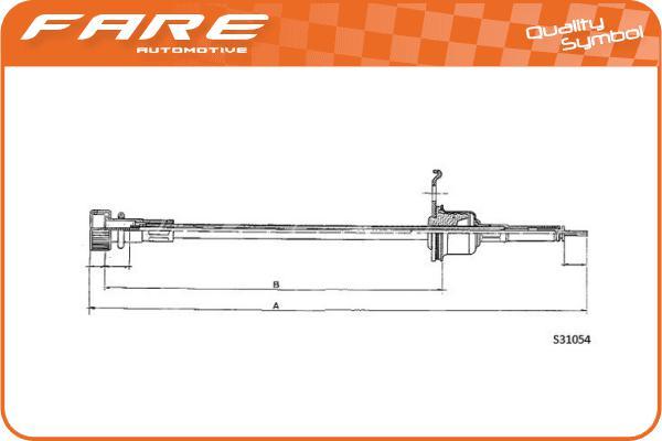 FARE SA 27757 - Spidometra trose www.autospares.lv