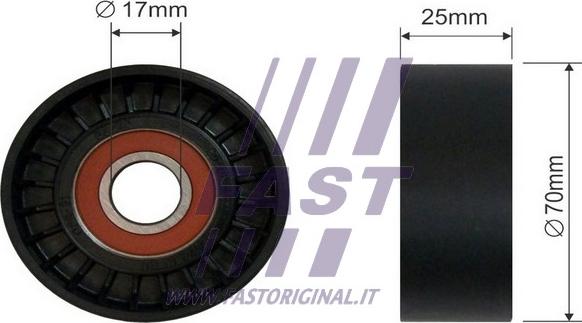 Fast FT44551 - Parazīt / Vadrullītis, Ķīļrievu siksna autospares.lv