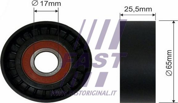 Fast FT44536 - Parazīt / Vadrullītis, Ķīļrievu siksna autospares.lv