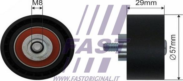 Fast FT44017 - Parazīt / Vadrullītis, Zobsiksna autospares.lv