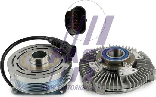 Fast FT45656 - Sajūgs, Radiatora ventilators www.autospares.lv