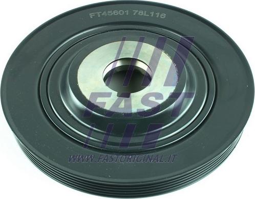 Fast FT45601 - Шкив коленчатого вала www.autospares.lv