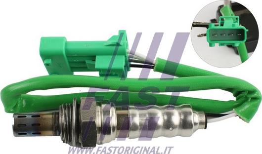 Fast FT54107 - Лямбда-зонд, датчик кислорода www.autospares.lv