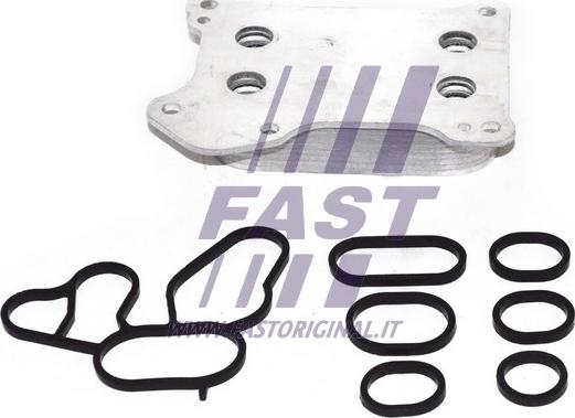 Fast FT55280 - Eļļas radiators, Motoreļļa www.autospares.lv