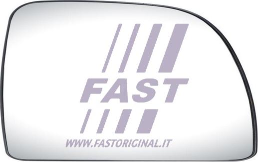 Fast FT88546 - Spoguļstikls, Ārējais atpakaļskata spogulis www.autospares.lv