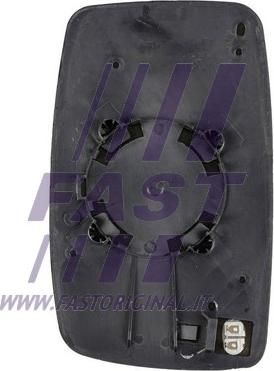 Fast FT88565 - Spoguļstikls, Ārējais atpakaļskata spogulis www.autospares.lv