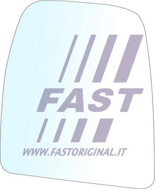 Fast FT88576 - Spoguļstikls, Ārējais atpakaļskata spogulis www.autospares.lv