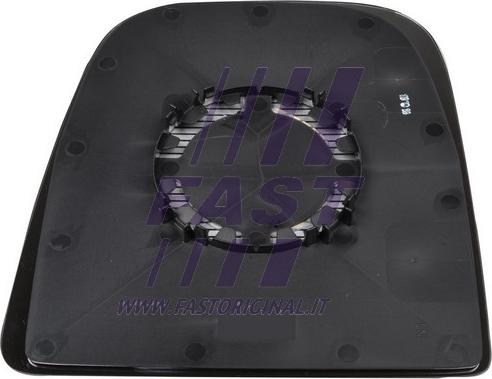 Fast FT88572 - Spoguļstikls, Ārējais atpakaļskata spogulis www.autospares.lv