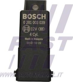 Fast FT82515 - Vadības bloks, Kvēlsveces darbības laiks www.autospares.lv